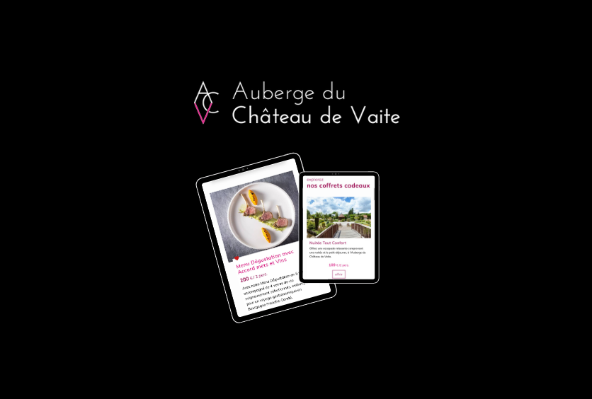 Boutique coffrets cadeaux Château de Vaite