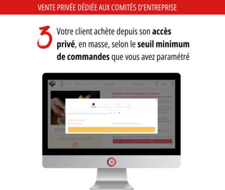 Multipliez vos ventes de fêtes de fin d’année avec la fonctionnalité vente en masse pour les comités d’entreprise !<br />
 