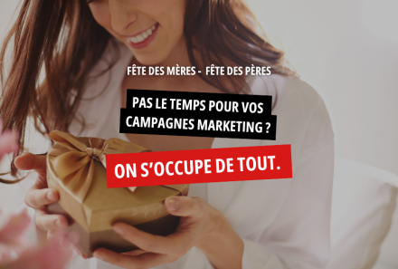 Campagne marketing coffrets cadeaux hôtellerie Fête des Mères et des Pères
