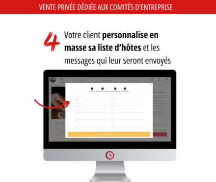 Multipliez vos ventes de fêtes de fin d’année avec la fonctionnalité vente en masse pour les comités d’entreprise !<br />