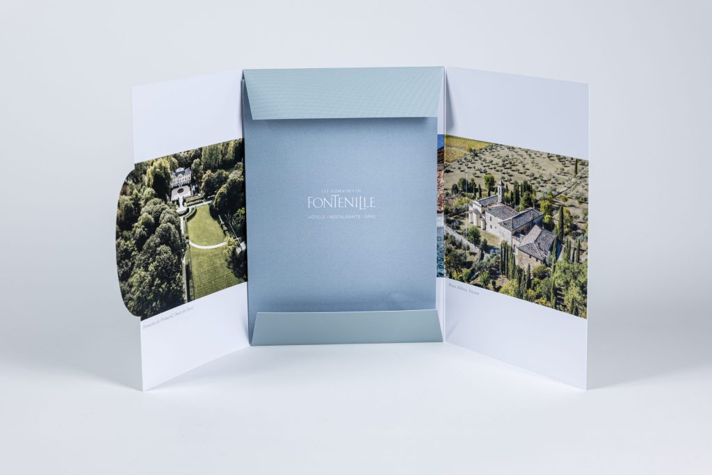 Packaging Console SecretBox palace ultra-premium estampage rubans