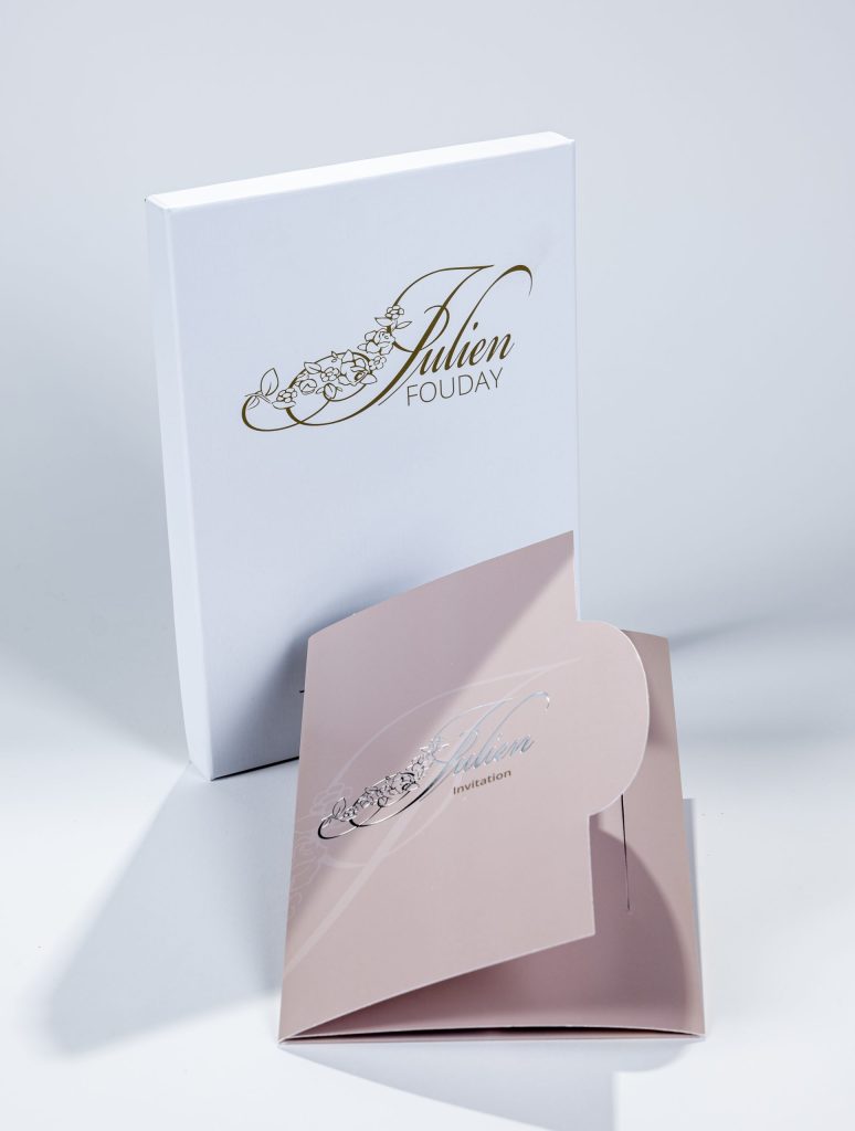 Packaging chocolaterie Console SecretBox dorure gaufrage artisan