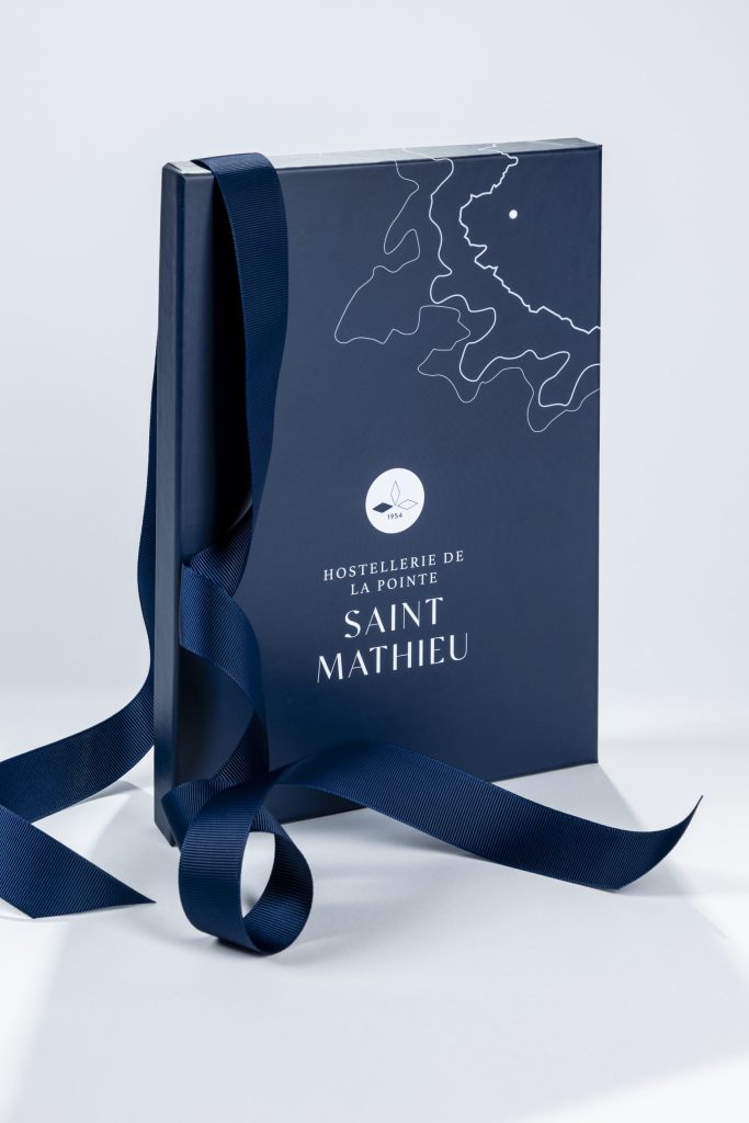 Coffret Console SecretBox maison hôtes papier vergé cachet cire