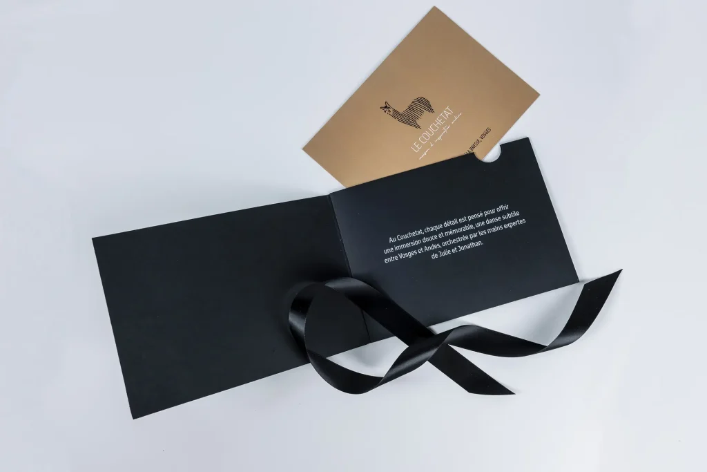 Packaging coffret personnalisé impression Console SecretBox hôtellerie