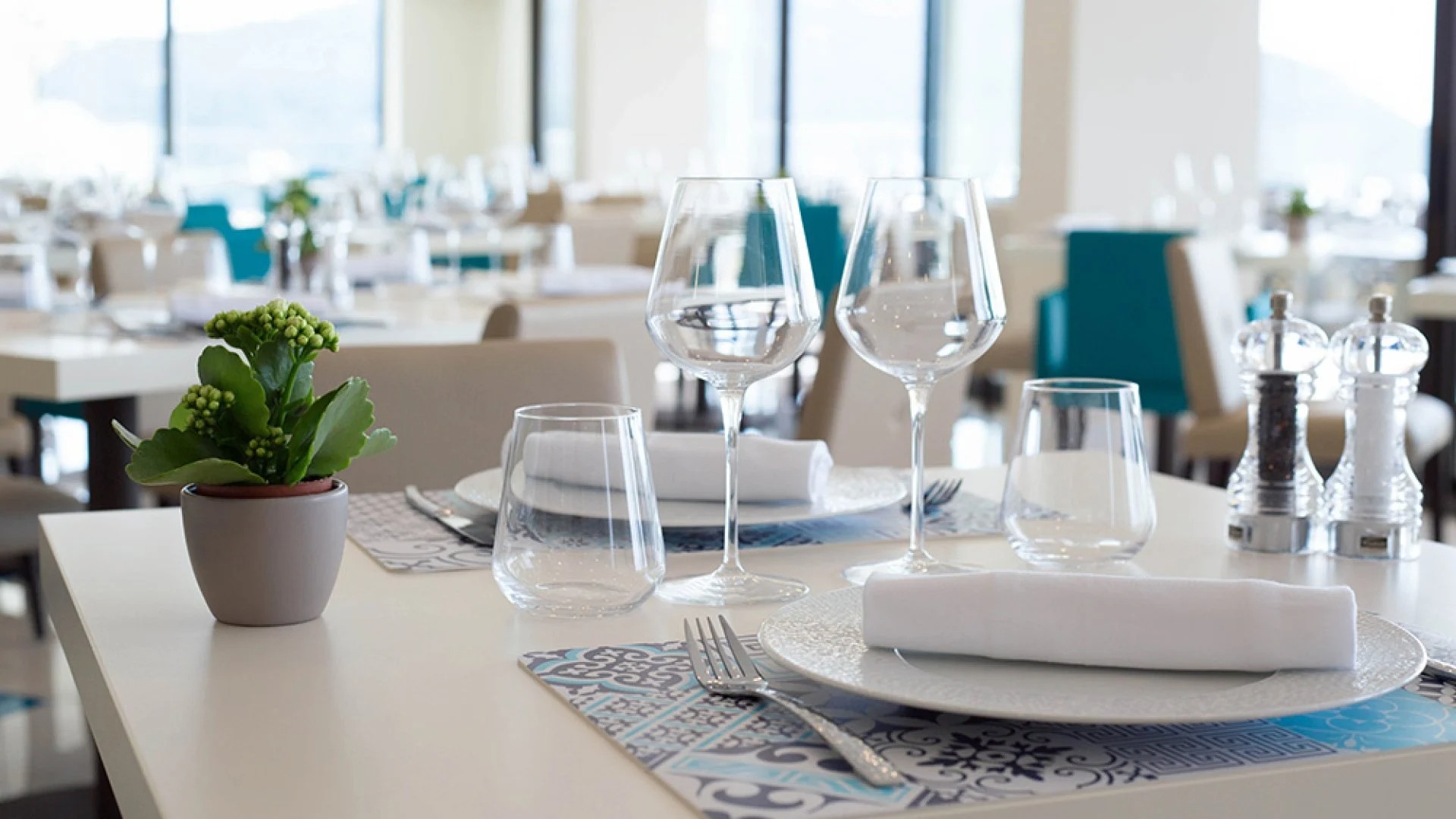 Salle de restaurant Les Terrasses d’Eze